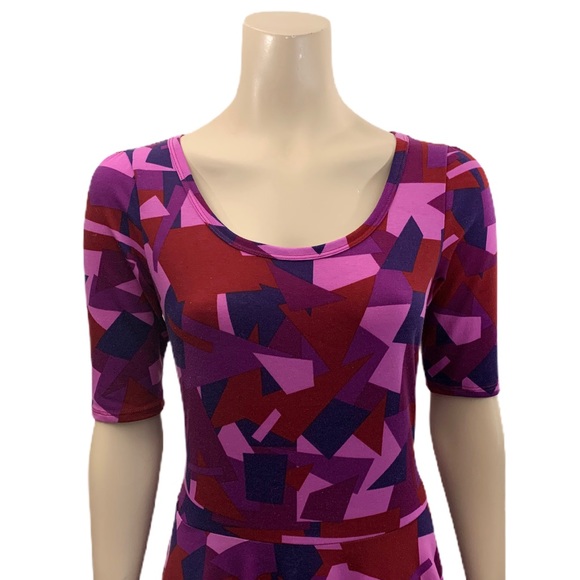 LuLaRoe Nicole Dress Size Medium - Picture 2 of 7